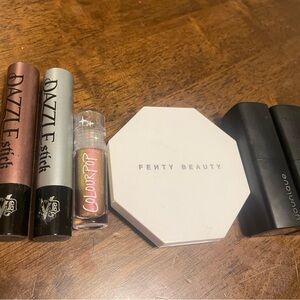Lot of barely used makeup KVD colourpop younique fenty